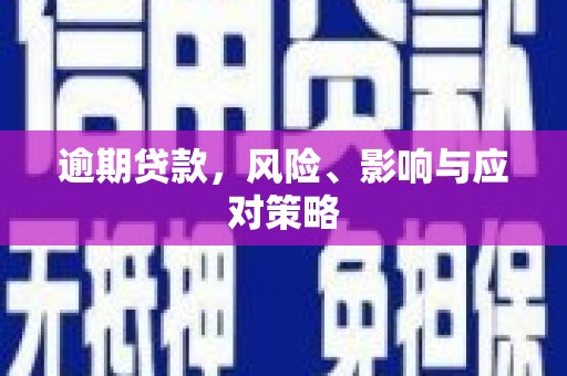 罗湖逾期贷款，风险、影响与应对策略
